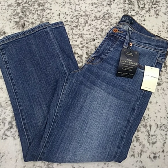 Lucky Brand Denim - Lucky Brand Cropped Relax Fit Mid Rise NWT